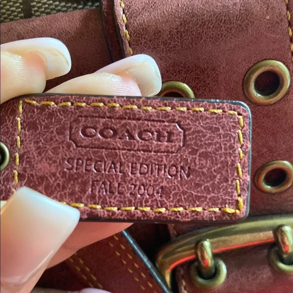 Coach Anniversary Special Edition Tote 2004